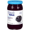Great Value: Sugar Free Blackberry Preserves, 13 Oz