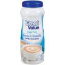 Great Value Sugar Free French Vanilla Coffee Creamer, 10.2 oz