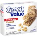 Great Value Sweet & Salty Granola Bars, 6 ct