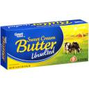 Great Value Sweet Cream Unsalted Butter Sticks, 4 count, 16 oz