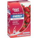 Great Value: Wild Strawberry 10 Packets Drink Mix, 1.13 Oz
