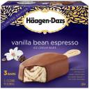 Haagen-Dazs Vanilla Bean Espresso Ice Cream Bars, 3 fl oz, 3 count