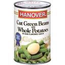 Hanover: Beans & Potatoes Cut Green & Whole In Ham Flavored Sauce, 1 Ct
