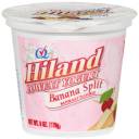 Hiland Lowfat Banana Split Yogurt, 6 oz