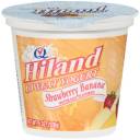 Hiland Lowfat Strawberry Banana Yogurt, 6 oz