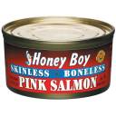 Honey Boy Skinless Boneless Pink Salmon, 6 oz