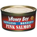 Honey Boy Skinless Boneless Pink Salmon, 6 oz