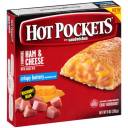 Hot Pockets Ham & Cheese Sandwiches in a Crispy Buttery Seasoned Crust, 2 count, 9 oz