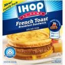 IHOP at Home Jumbo Maple Sausage French Toast Breakfast Sandwiches, 8 count, 32.8 oz