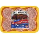 J.C. Potter Breakfast Patties Sausage, 6 count