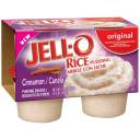 JELL-O Cinnamon Rice Pudding Snacks, 4 count, 14.5 oz