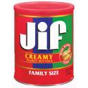Jif: Creamy Family Size Peanut Butter, 4 lb