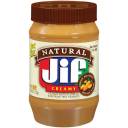 Jif Natural Creamy Peanut Butter, 40 oz