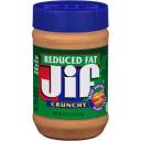 Jif Reduced Fat Crunchy Peanut Butter, 16 oz