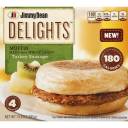 Jimmy Dean Delights Turkey Sausage Muffins, 4 count, 13.6 oz