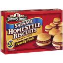 Jimmy Dean Homestyle Snack Size Sausage Biscuits, 20ct