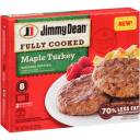 Jimmy Dean Maple Turkey Sausage Patties, 8 count, 9.6 oz