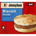 Jimmy Dean Sausage Biscuit Sandwiches, 4 count, 12.4 oz