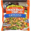 John Soules Foods Restaurant Quality Grilled Chicken Breast Strips With Rib Meat, 8 oz