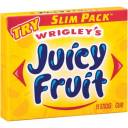 Juicy Fruit Slim Pack Chewing Gum, 15ct