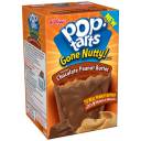 Kellogg's Pop-Tarts Gone Nutty! Frosted Chocolate Peanut Butter Toasted Pastries, 6 count, 10.5 oz