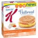 Kellogg's Special K Ham, Egg & Pepper Jack Cheese Flatbread Breakfast Sandwiches, 4 count