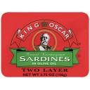 King Oscar: In Olive Oil Two Layer Sardines, 3.75 oz