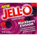Kraft: Jell-O Gelatin Dessert Blackberry Fusion Artificially Flavored, 3 Oz