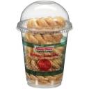 Krispy Kreme Doughnuts Krispy Juniors Snacks To Go! Glazed Mini Cruller/Powdered Cake Doughnuts, 4 oz