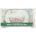 Krispy Kreme Doughnuts White Iced Honey Bun, 3 oz