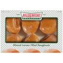 Krispy Kreme Glazed Lemon Filled Doughnuts, 6ct