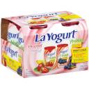 La Yogurt Strawberry-Banana & Blueberry Probiotic Lowfat Yogurt, 6 oz, 4 count