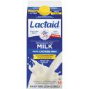 Lactaid 100% Lactose Free Reduced Fat Calcium Enriched Milk, .5 gal
