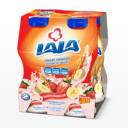 LALA Strawberry Banana Cereal Yogurt Smoothie, 7 fl oz, 4 count