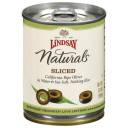 Lindsay Naturals Sliced Olives, 3.8 oz