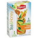 Lipton Beverage Tea & Honey Green Tea to Go Mango Pineapple Iced Tea Mix, 0.13 oz, 10 count