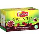 Lipton Cranberry Pomegranate Green Tea Bags, 1.5 oz, 20 count