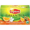 Lipton Green Tea Orange Passionfruit & Jasmine Tea Bags, 20ct