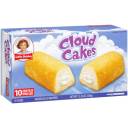 Little Debbie Snacks Cloud Cakes Creme Filled Sponge Cakes, 10ct