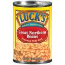 Lucks Seasoned Great Northern Beans With Pork, 15 oz