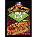 Marinades:  Grill Mates Garlic Herb & Wine Marinade, .87 Oz