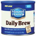 Maxwell House Daily Brew Mild Coffee, 30.65 oz