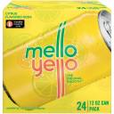 Mello Yello Citrus Soda, 12 oz, 24pk