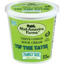 Mid-America Farms Top The Tater Chive & Onion Sour Cream, 24 oz