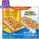 Milk N' Cereal Bars Variety Pack, 6 ct