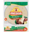 Mission 96% Fat Free Small Fajita Flour Tortillas, 8 count, 9.2 oz