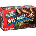 Moo & Oink Mild Beef Links, 8 oz, 5 count
