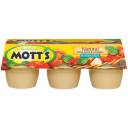 Mott'sNatural No Sugar Added 3.9 oz Apple Sauce, 6 Pk