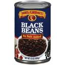 Mrs. Grimes No Salt Added Black Beans, 15 oz
