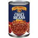 Mrs. Grimes Original Style No Salt Added Chili Beans In Chili Sauce, 15 oz